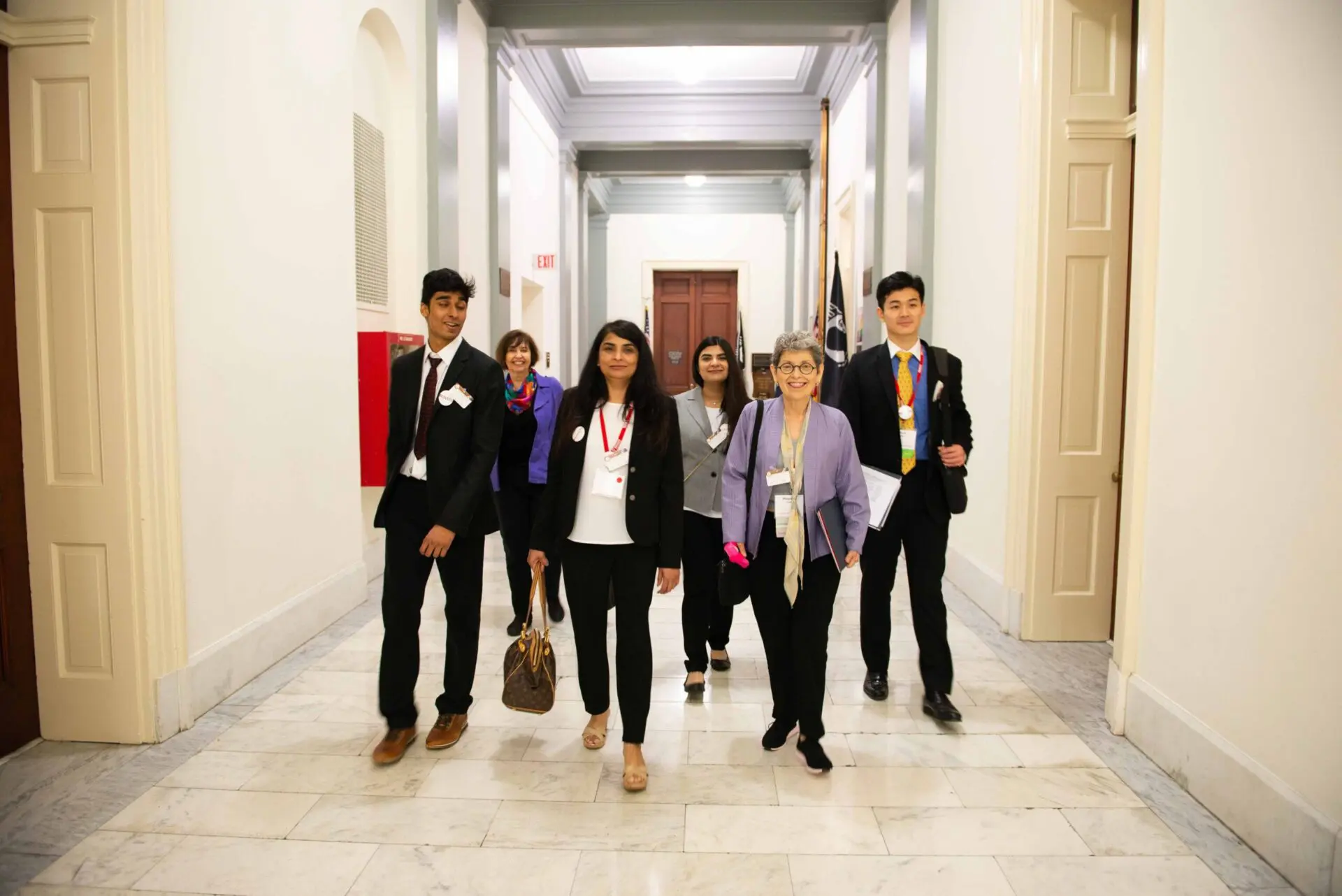 Walking the halls of Congress
