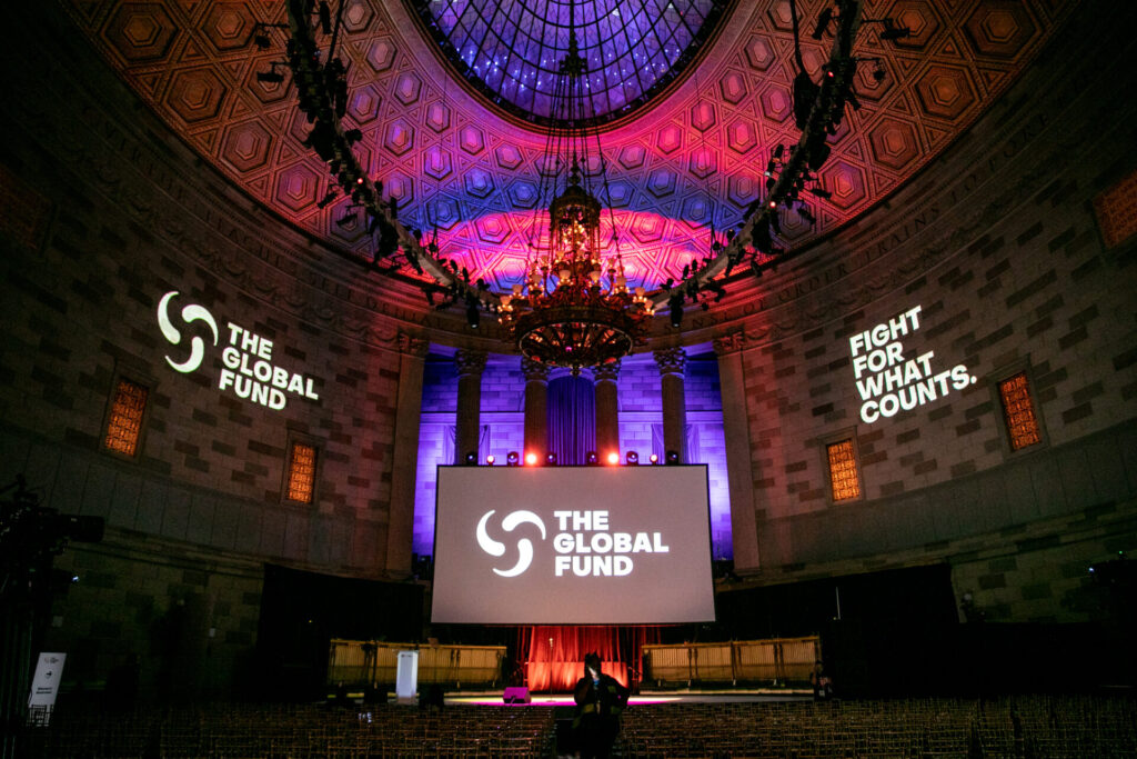 Gotham Hall, moments before the Global Fund’s “Fight for What Counts” Seventh Replenishment campaign event in New York kicks off.