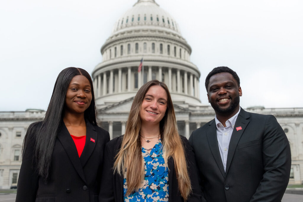 Fellows in front of the Capitol 2024