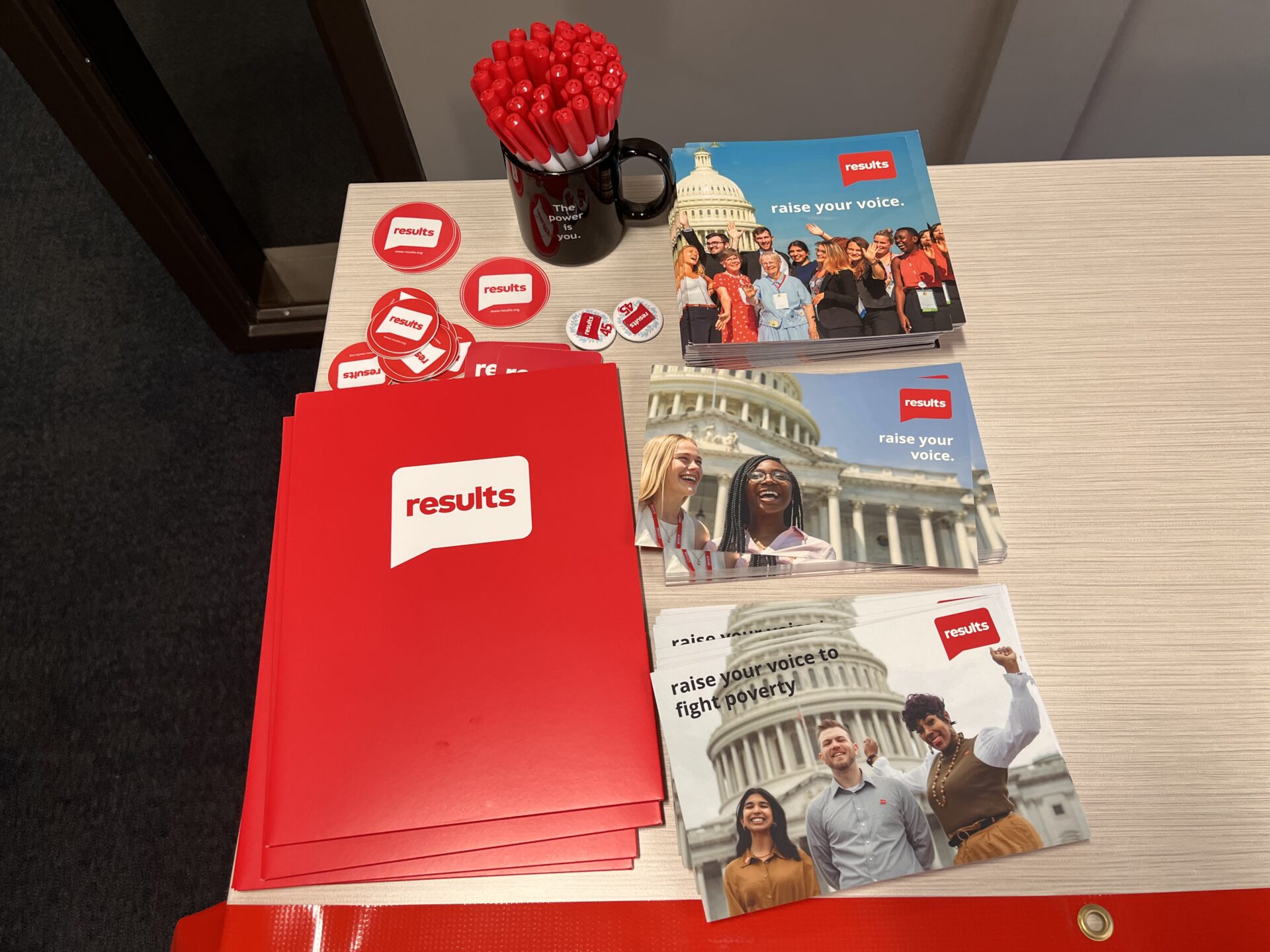 merch at the Great Lakes Regional Conference