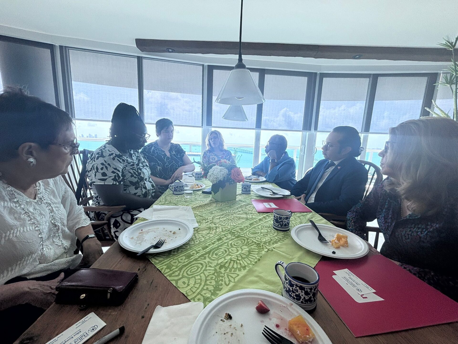 Maurine Murenga shared her story with bipartisan congressional offices alongside local RESULTS volunteers.