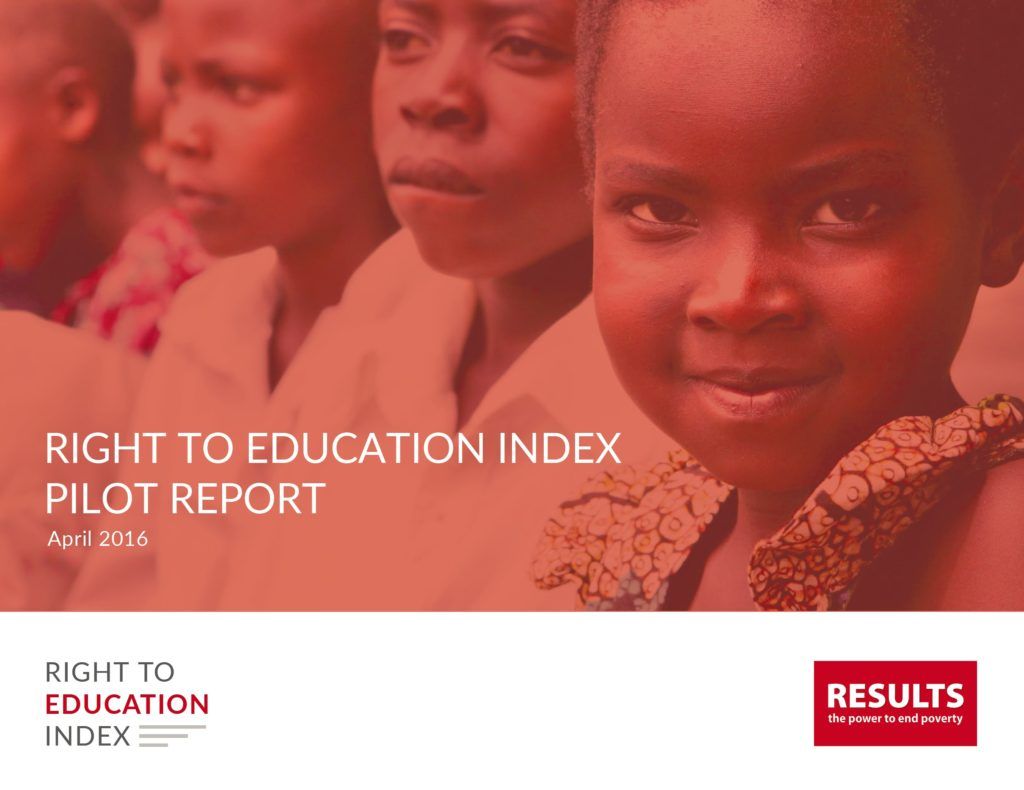 Right to Education Index Pilot Report Now Available
