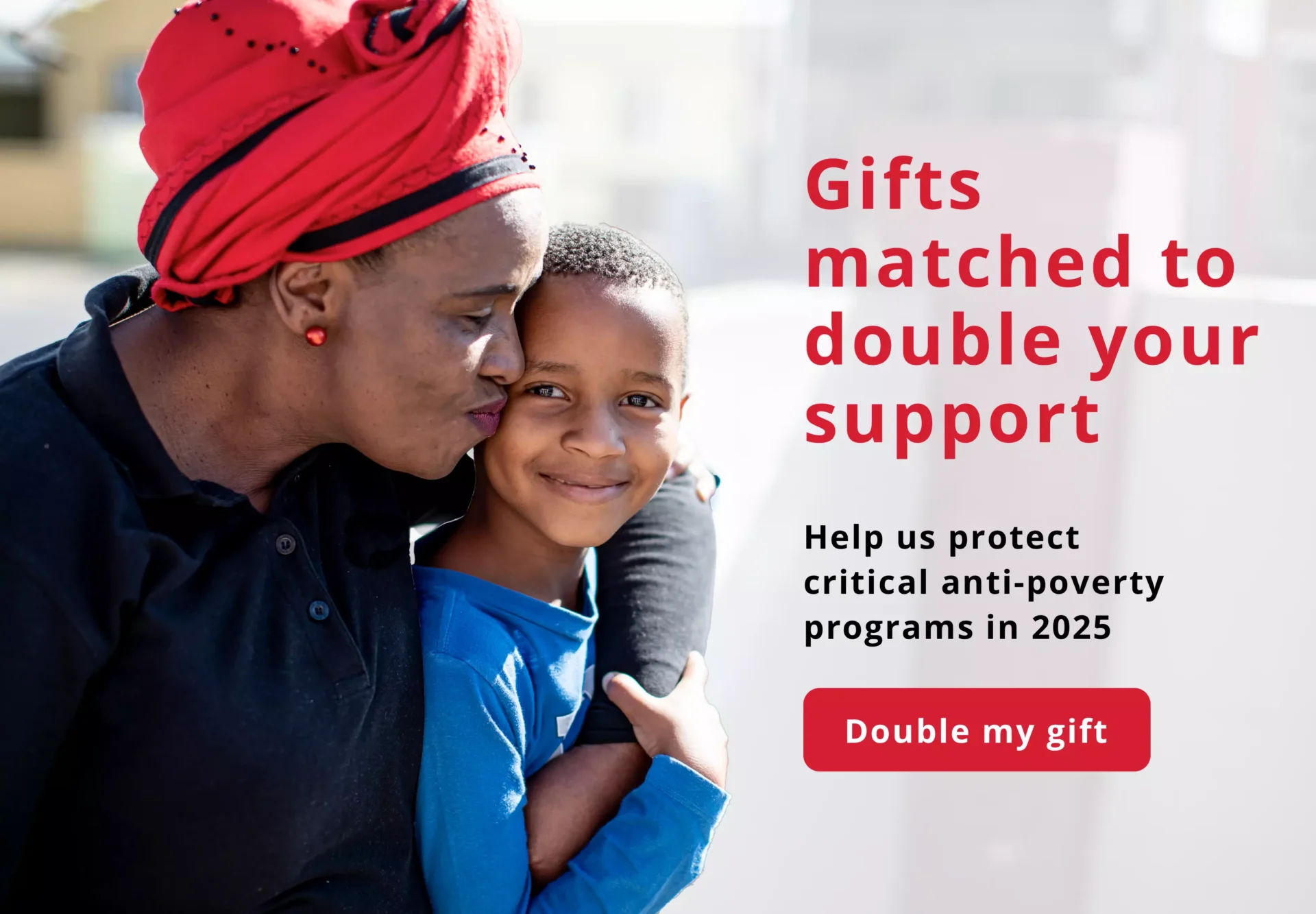 Double your impact by Donating Today