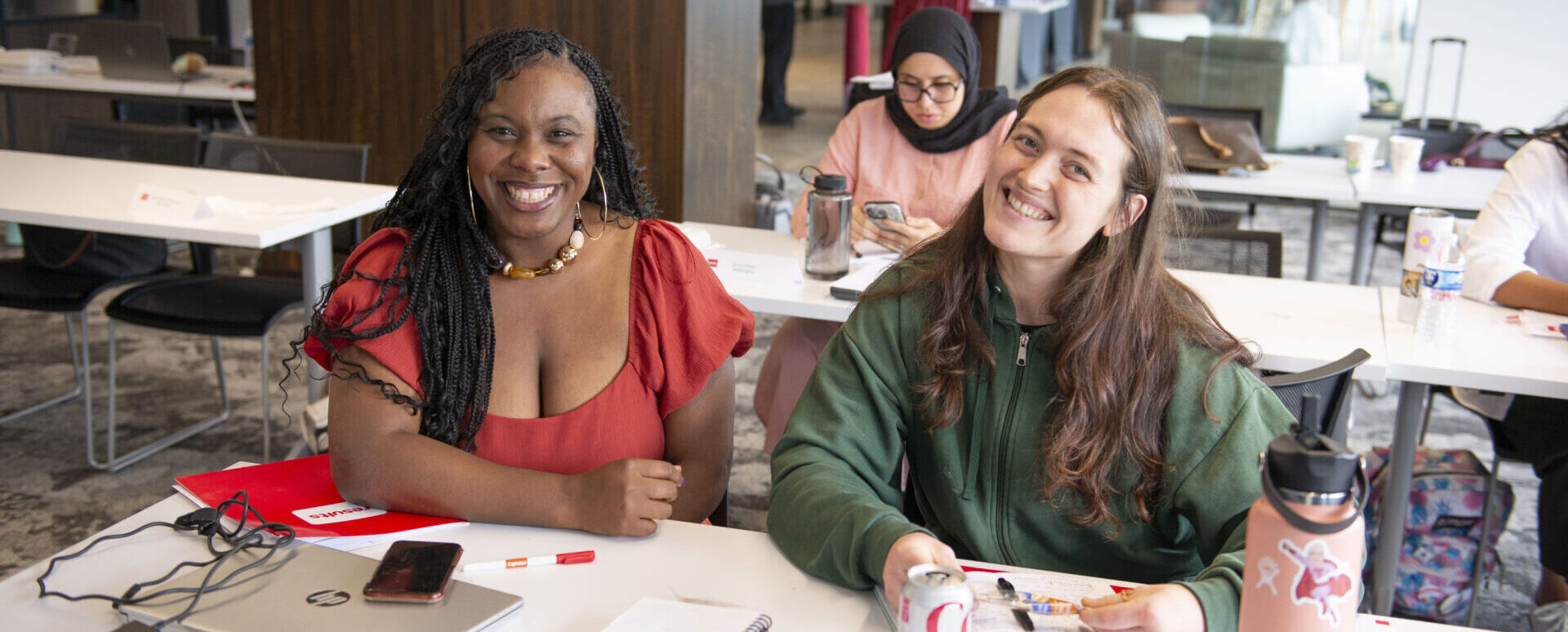 Fellows, advocates, and RESULTS staff regroup together on the Hill after their meetings